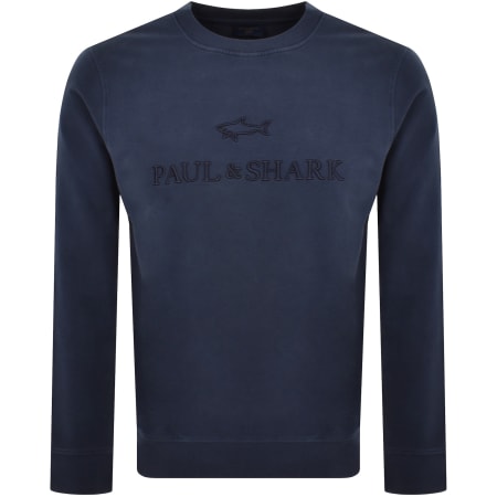 Paul and shark navy sweatshirt on sale